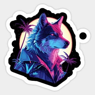 wolf Sticker